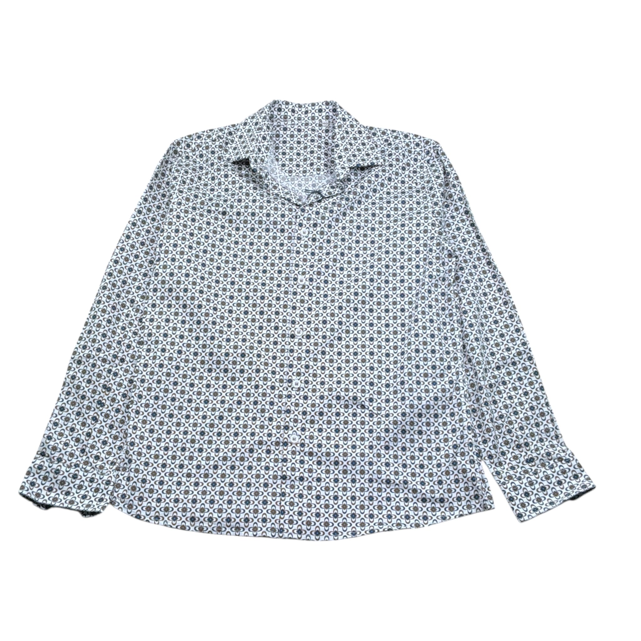Mai'S Kids Camicia Tinta Unita con Stampa per Bambino 2588 BIANCO MAI'S KIDS 