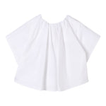 Maison Margiela Camicia Tinta Unita per Bambina M60760 BIANCO MAISON MARGIELA 