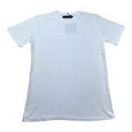 Make T-Shirt Girocollo Tinta Unita  per Bambino MK001J BIANCO MAKE 