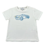 Malvi & Co T-Shirt tinta unita con Stampa Bianco per Neonato S24B205CAJJ BIANCO MALVI & CO 