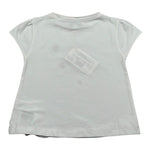 Malvi & Co T-Shirt Girocollo tinta unita Cn Applicazioni Bianco per Bambina S25M030CAJJJ BIANCO MALVI & CO 