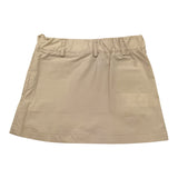 Manila Grace Gonna Tinta Unita con Tasconi per Bambina 312GMBS25 BEIGE MANILA GRACE 
