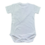Manuel & Frank Body Mezza Manica Tinta Unita per Neonato BFMGG BIANCO MANUEL & FRANK 