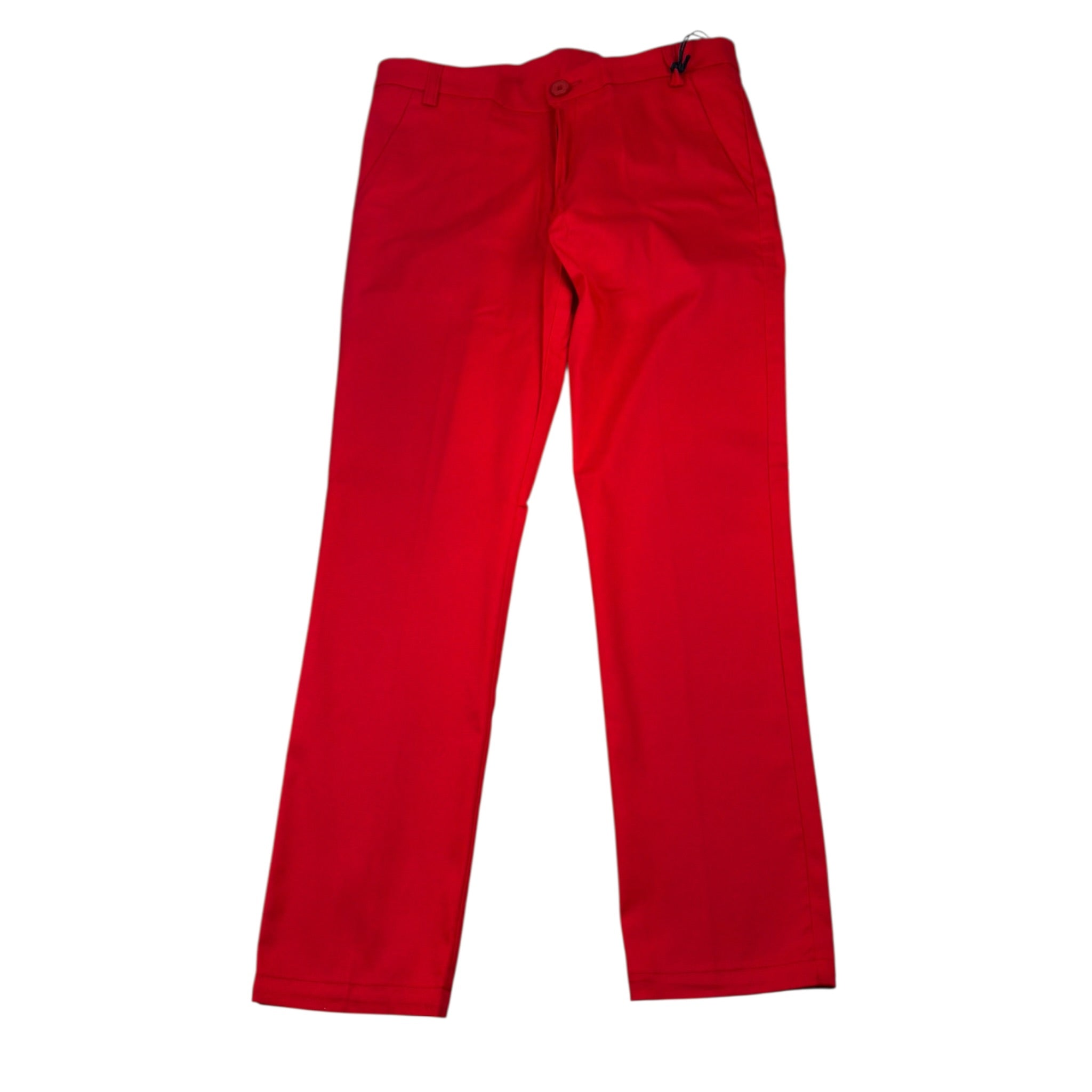 Manuel & Frank Pantalone Tinta Unita con Bottone per Bambino MF1050RX ROSSO MANUEL & FRANK 
