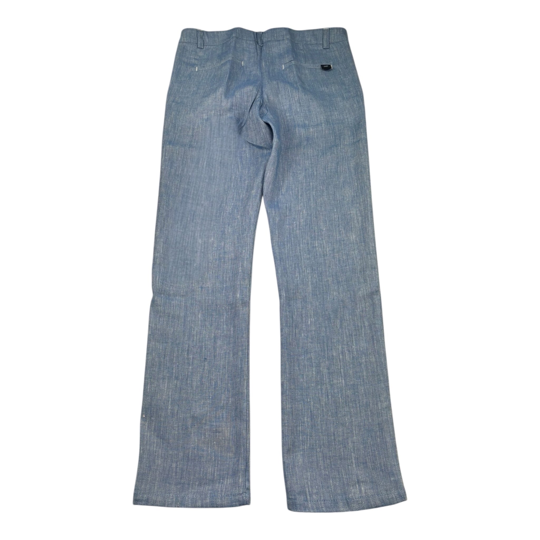 Manuel & Frank Pantalone Tinta Unita con Girovita Regolabile per Bambino MF1394R AZZURRO MANUEL & FRANK 
