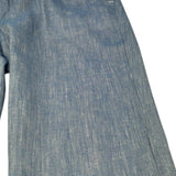 Manuel & Frank Pantalone Tinta Unita con Girovita Regolabile per Bambino MF1394R AZZURRO MANUEL & FRANK 