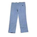Manuel & Frank Pantalone Tinta Unita con Girovita Regolabile per Bambino MF1497R AZZURRO MANUEL & FRANK 