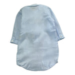 Manuel & Frank Camicia Tinta Unita con Collo Coreano Modello Body per Neonato MF3059I AZZURRO MANUEL & FRANK 