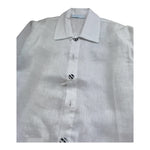 Manuel & Frank Camicia Tinta Unita Manica Lunga Modello Body per Neonato MF3177I BIANCO MANUEL & FRANK 