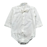 Manuel & Frank Camicia Modello Body Tinta Unita per Neonato MF3350I BIANCO MANUEL & FRANK 