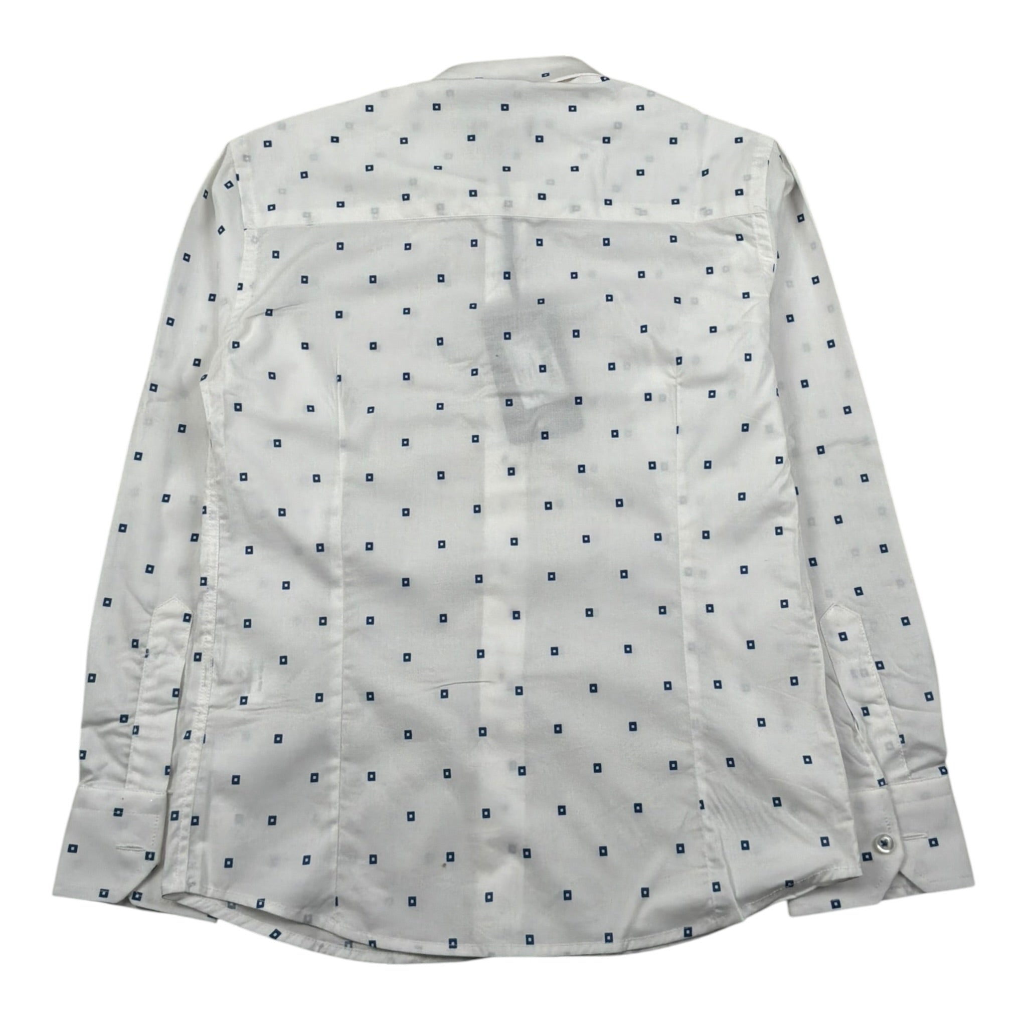 Manuel & Frank Camicia Manica Lunga Tinta Unita per Bambino MF3376R BIANCO MANUEL & FRANK 