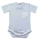 Manuel & Frank Body Mezza Manica Tinta Unita per Neonato MF7293I BIANCO MANUEL & FRANK 