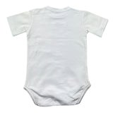 Manuel & Frank Body Mezza Manica Tinta Unita per Neonato MF7293I BIANCO MANUEL & FRANK 
