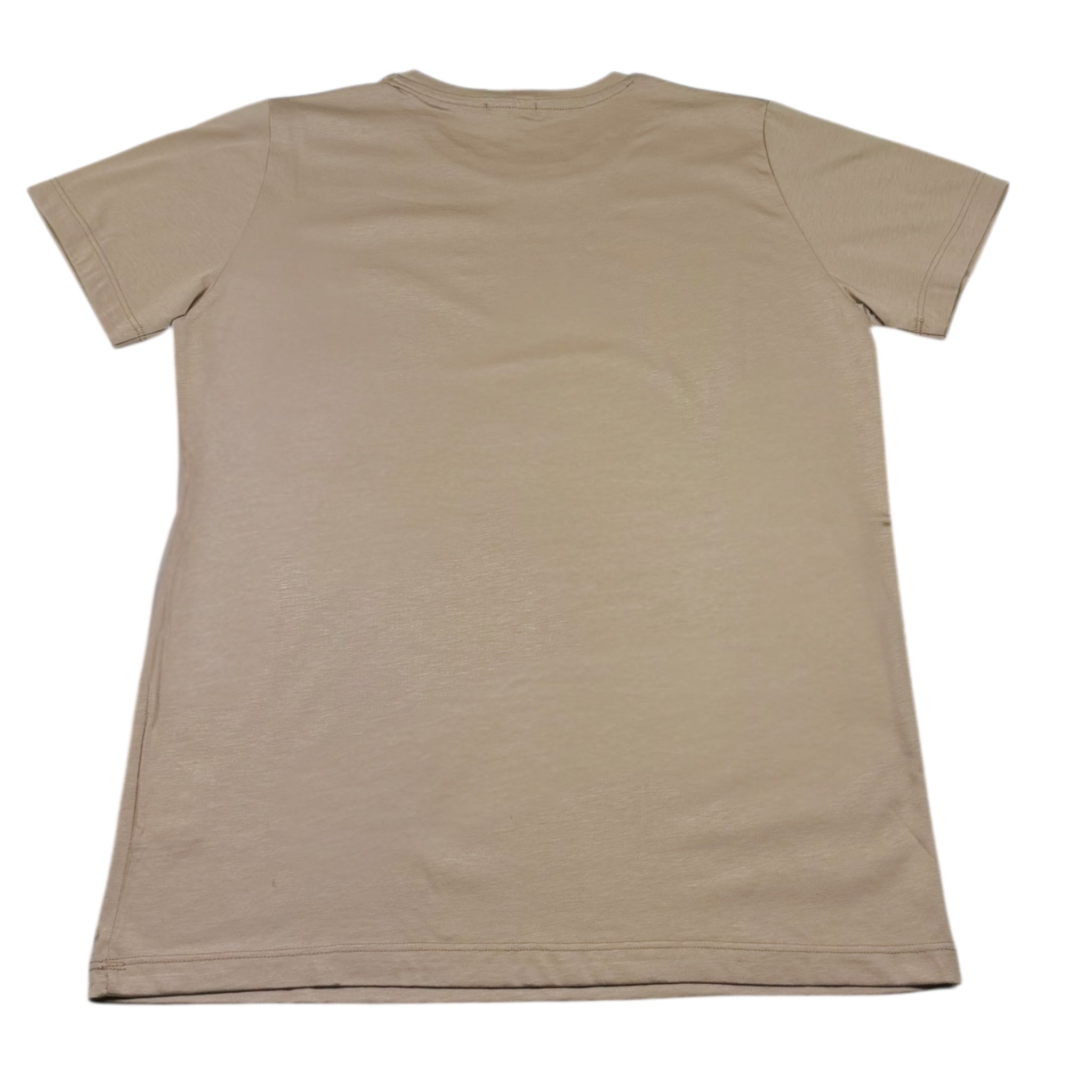 Manuel & Frank T-Shirt Girocollo Tinta Unita per Bambino MF7372R BEIGE MANUEL & FRANK 