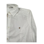 Manuel Ritz Camicia Manica Lunga tinta unita con Logo Bianco per Bambino MR0263X BIANCO MANUEL RITZ 
