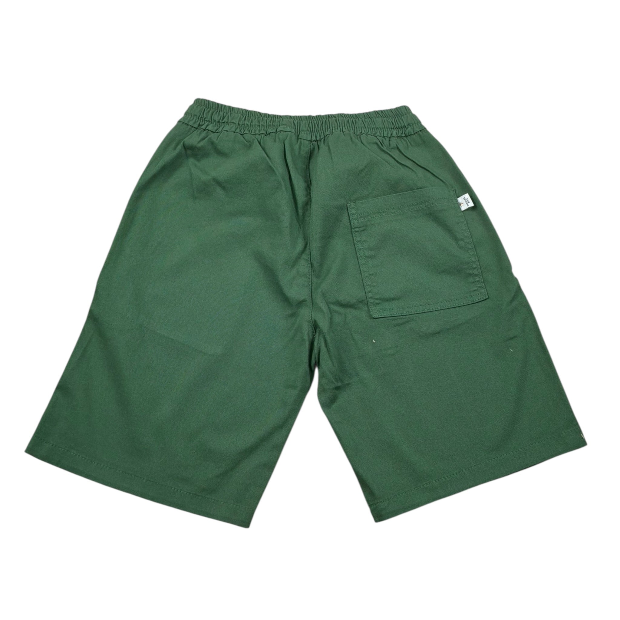 Manuel Ritz Bermuda tinta unita con Elastico In Vita Verde per Bambino MR1975 VERDE MANUEL RITZ 