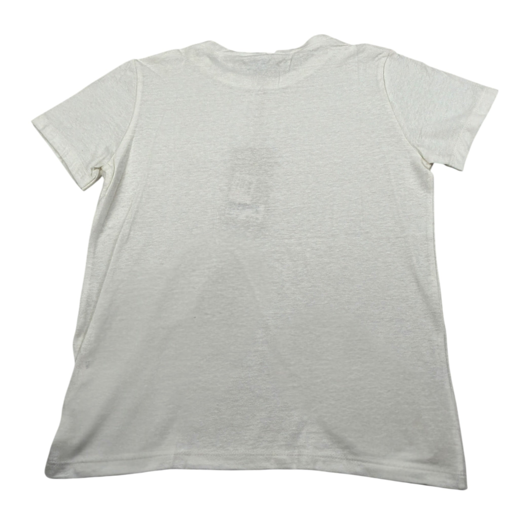 Manuel Ritz Tshirt Girocolo tinta unita con Stampa Panna per Bambino MR2021 PANNA MANUEL RITZ 