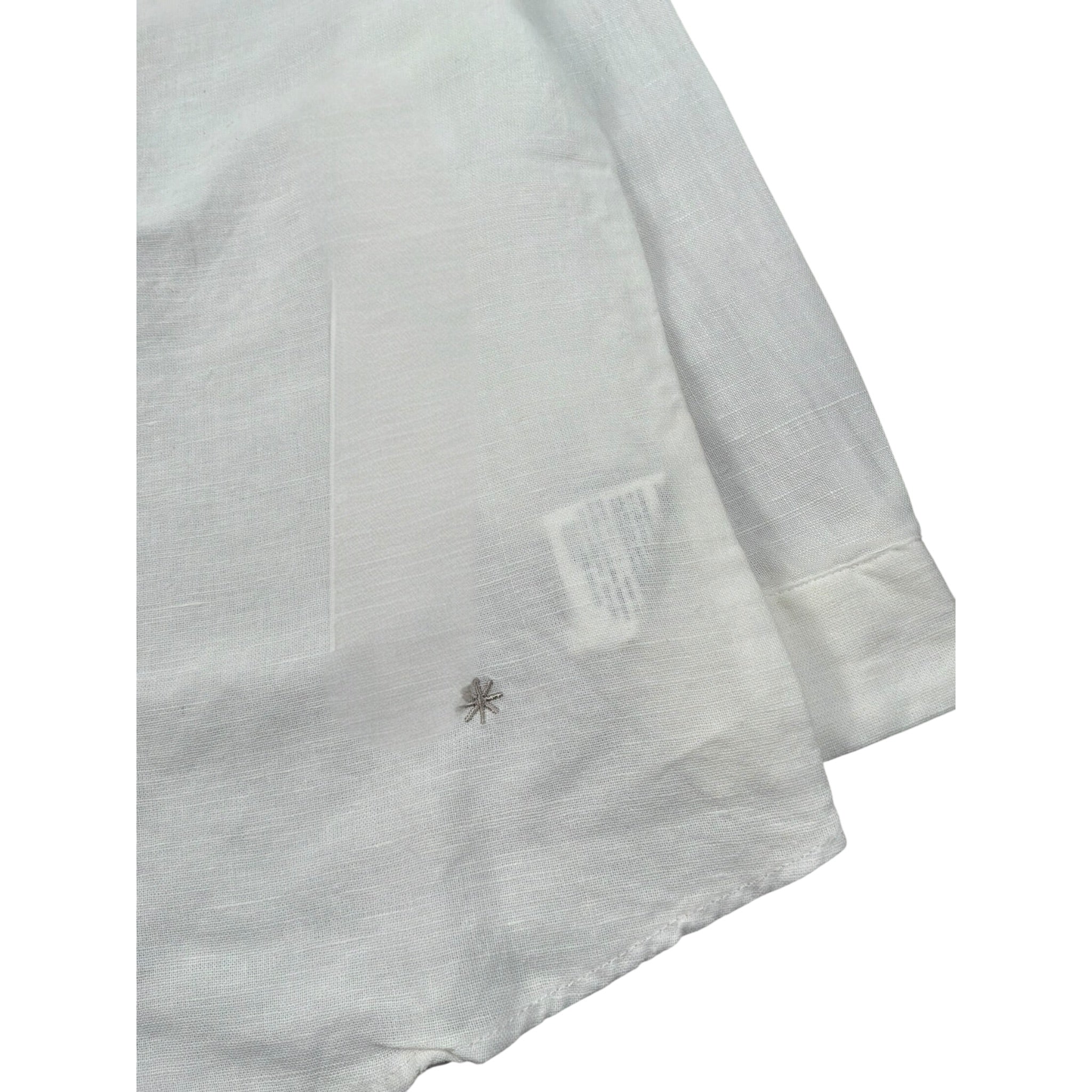 Manuel Ritz Camicia Manica Lunga tinta unita Collo Coreano Panna per Bambino MR2217J PANNA MANUEL RITZ 