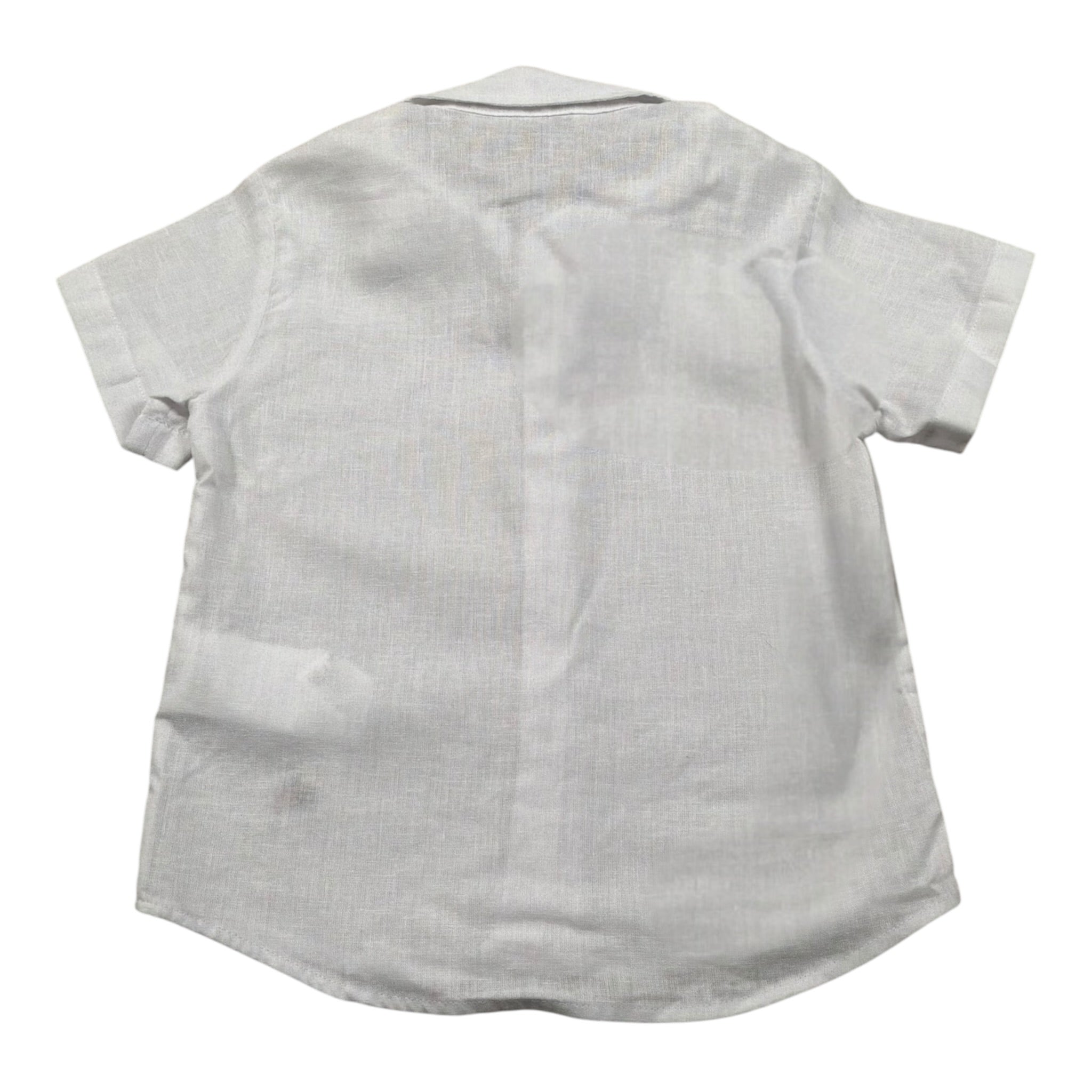 Manuel Ritz Camicia Mezza Manica tinta unita Bianco per Neonato MR2582 BIANCO MANUEL RITZ 
