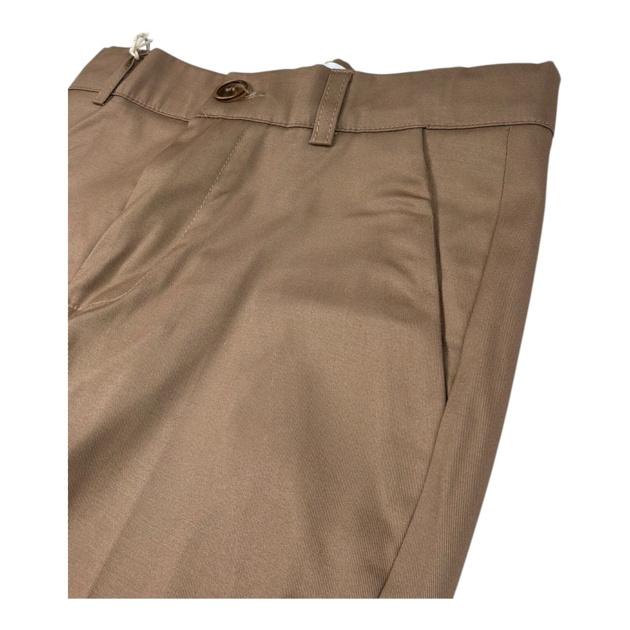 Manuel Ritz Pantalone Tinta Unita con Girovita Regolabile per Bambino MR2860X CAMMELLO MANUEL RITZ 