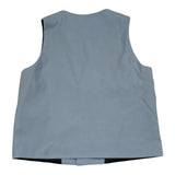 Manuel Ritz Gilet tinta unita con Bottoni Azzurro per Bambino MR2892 AZZURRO MANUEL RITZ 