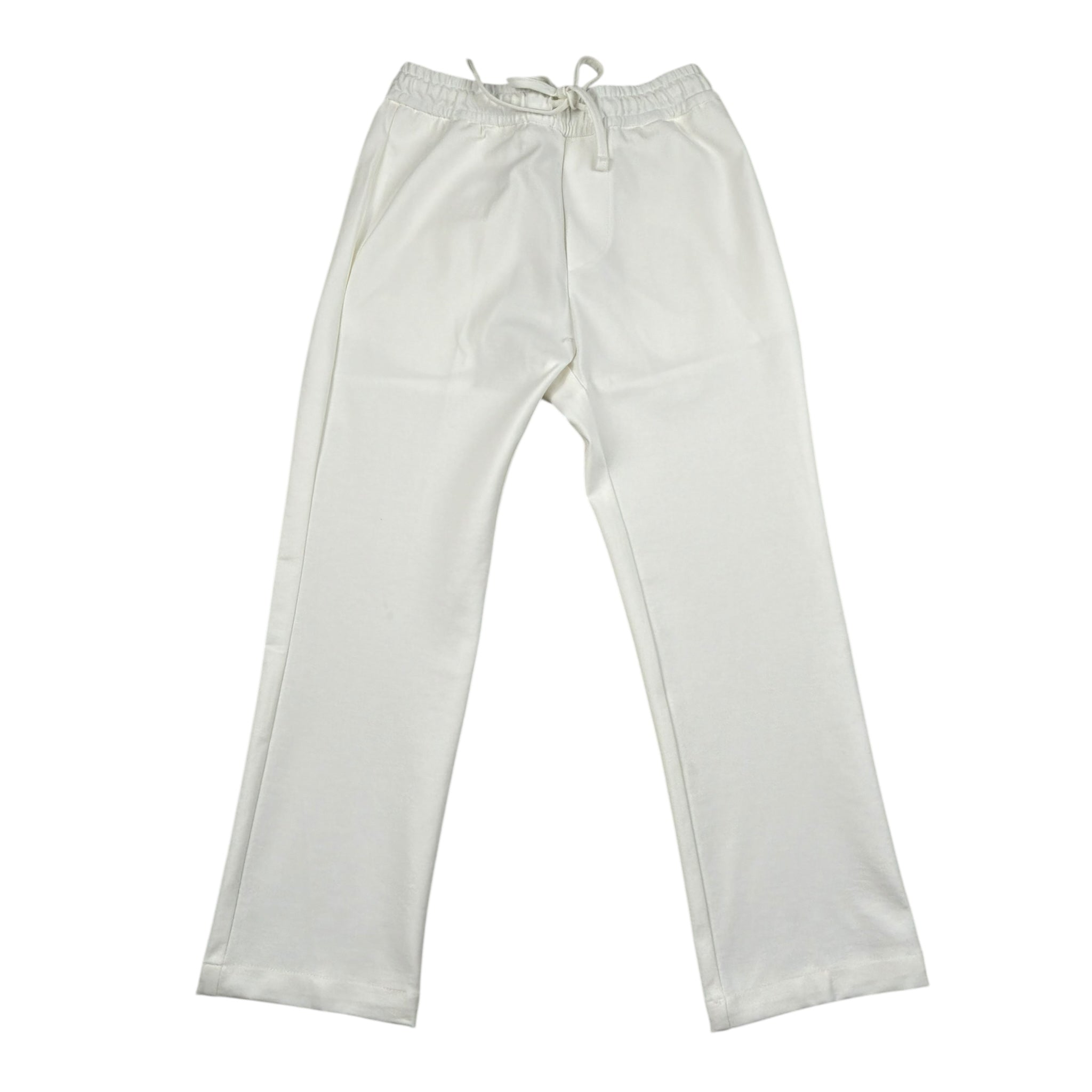 Manuel Ritz Pantalone Tinta Unita con Elastico In Vita per Bambino MR2928 BIANCO MANUEL RITZ 