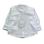Manuel Ritz Camicia Manical Unga Tinta Unita Collo Coreano per Neonato MR2980 BIANCO MANUEL RITZ 