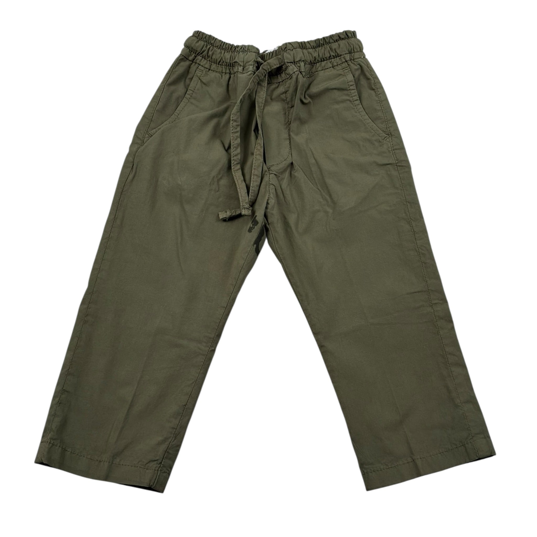 Manuel Ritz Pantalone Tinta Unit con Elastico In Vita Verde per Neonato MR3018 VERDE MANUEL RITZ 