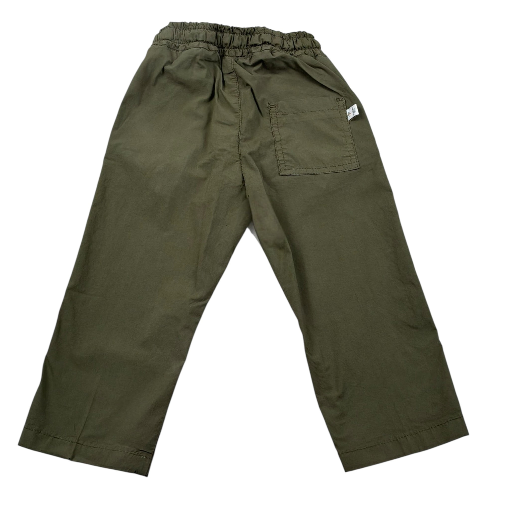Manuel Ritz Pantalone Tinta Unit con Elastico In Vita Verde per Neonato MR3018 VERDE MANUEL RITZ 