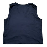 Manuel Ritz Gilet tinta unita con Bottoni Blu per Bambino MR3080 BLU MANUEL RITZ 