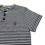Manuel Ritz T-Shirt Fantasia A Righe Bianco/Blu per Bambino MR3087 BIANCO/BLU MANUEL RITZ 