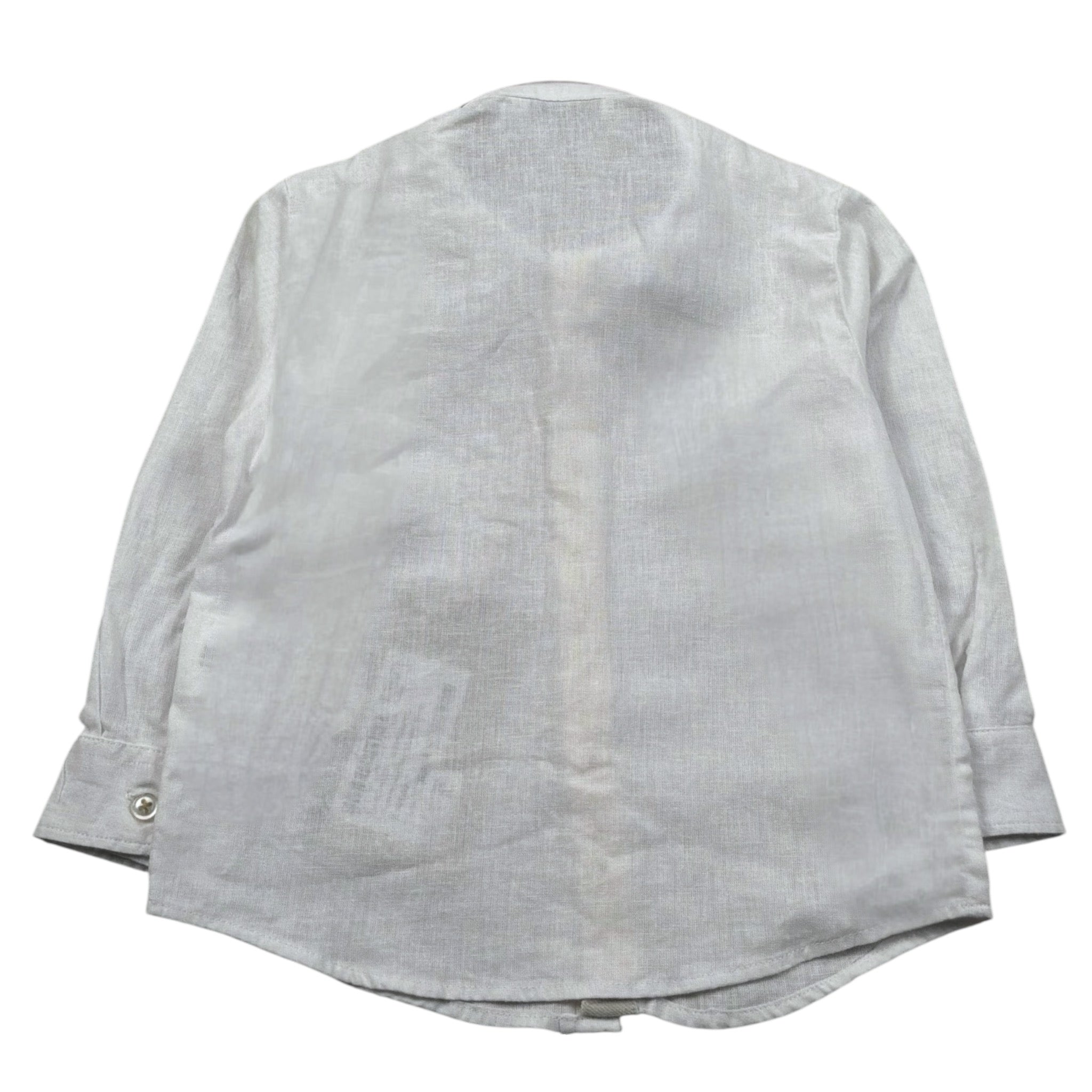 Manuel Ritz Camicia Manica Lunga tinta unita Bianco per Neonato MR3088 BIANCO MANUEL RITZ 