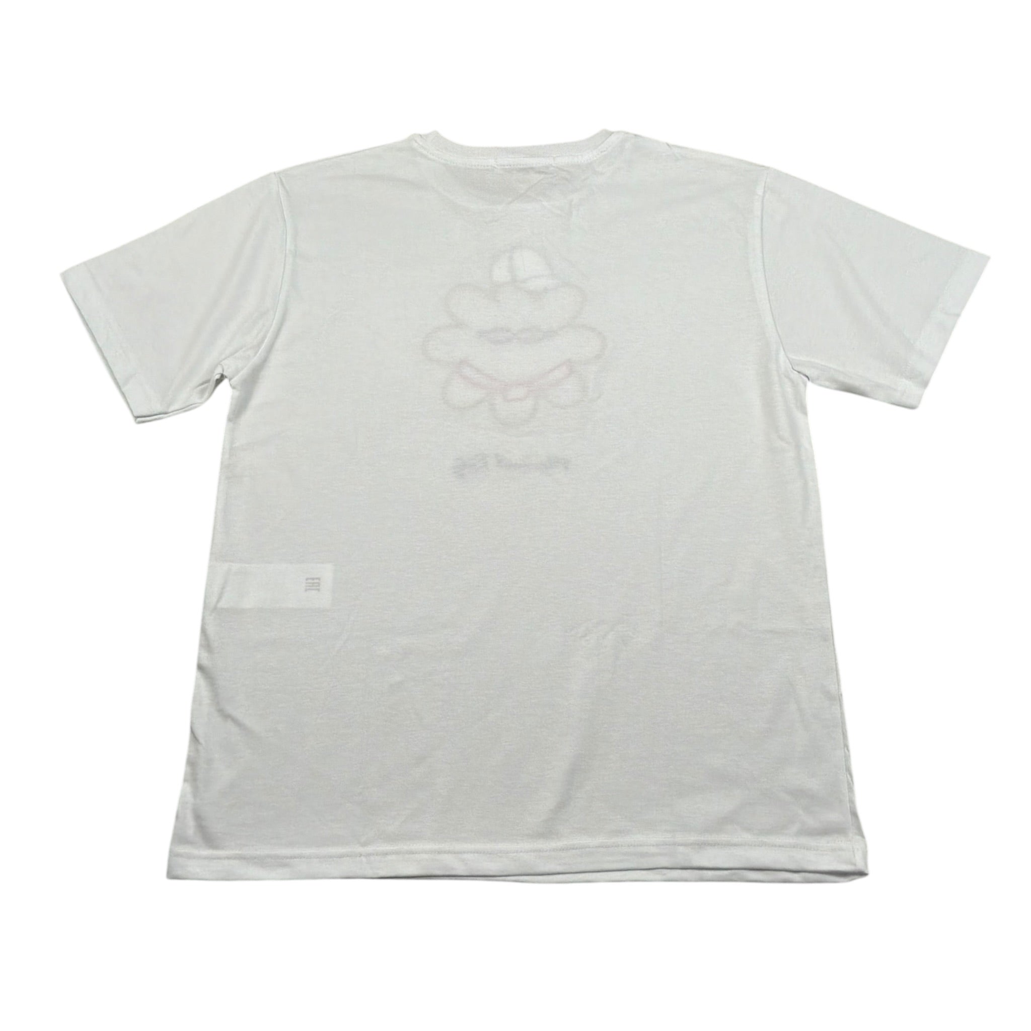 Manuel Ritz T-Shirt Girocollo tinta unita con Stampa Bianco per Bambino MR3091 BIANCO MANUEL RITZ 