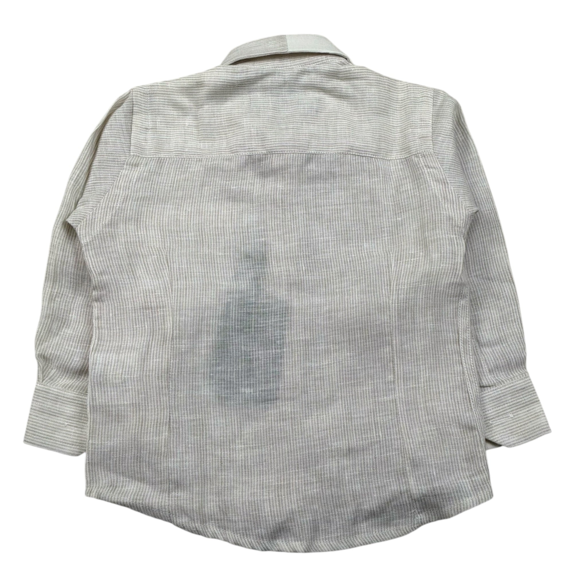 Manuell & Frank Camicia Manica Lunga Tinta Unita per Neonato MF3241N BEIGE MANUELL & FRANK 