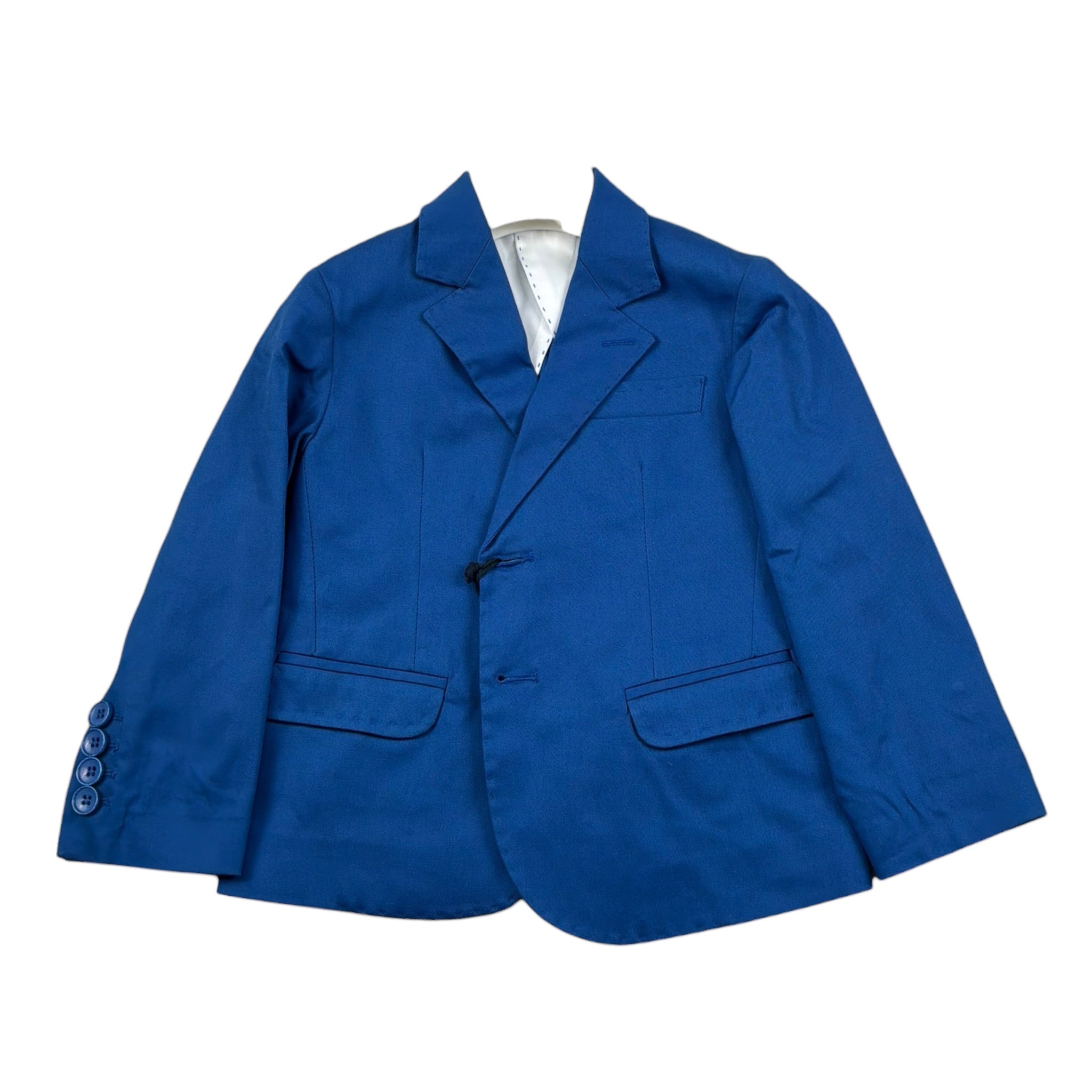 Manuell & Frank Giacca Tinta Unita per Bambino MF6025B BLU MANUELL & FRANK 