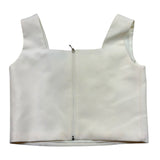 Marc Ellis Top Tinta Unita con Zip per Bambina FCJTP01134X PANNA MARC ELLIS 