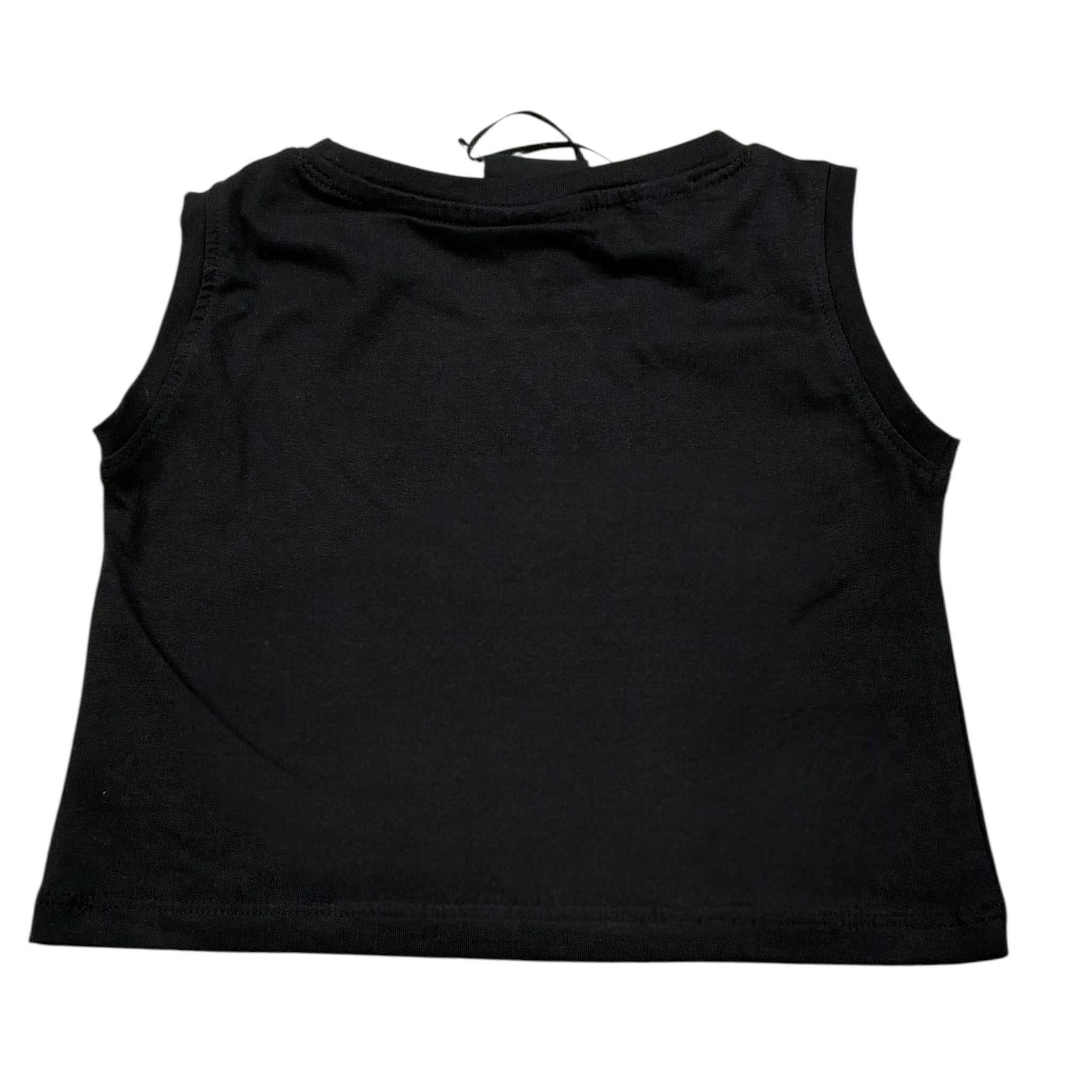 Marc Ellis Completo 2 Pezzi Top-Short Tinta Unita con Stampa per Bambina JMJCM01200 NERO MARC ELLIS 
