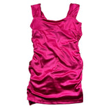 Marc Ellis Abito Tinta Unita con Arricciatura per Bambina JMJDR01206 FUXIA MARC ELLIS 