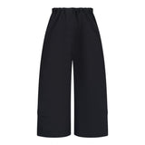 Marc Ellis Pantalone Tinta Unita Modello A Palazzo per Bambina JMJPT16475 NERO MARC ELLIS 