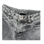 Marc Ellis Short In Denim Tinta Unita per Bambina JMJS00090 GRIGIO MARC ELLIS 