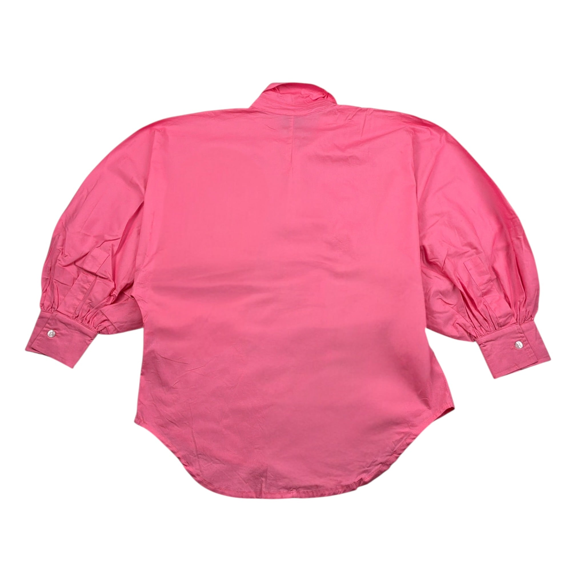 Marc Ellis Camicia Manica Lunga tinta unita con Logo Rosa per Bambina JMJSH15131 ROSA MARC ELLIS 