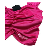 Marc Ellis Top Tinta Unita con Arricciatura per Bambina JMJTP01210 FUXIA MARC ELLIS 