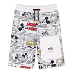 Marc Ellis Bermuda Tinta Unita con Fantasia Toplino per Bambino W60484 BIANCO MARC ELLIS 