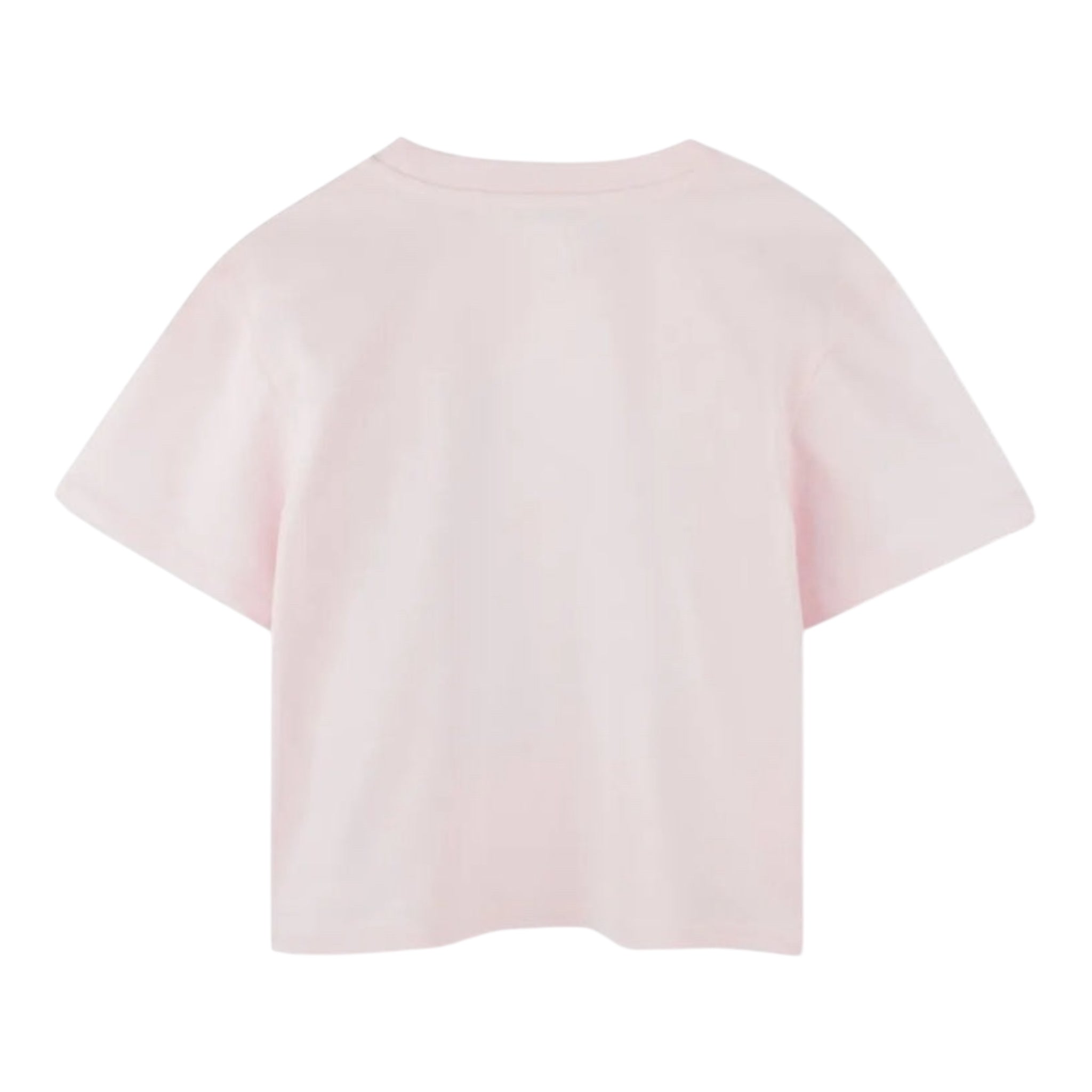 Marc Jacobs T-Shirt Girocollo Tinta Unita con Stampa per Neonata W60542N ROSA MARC JACOBS 