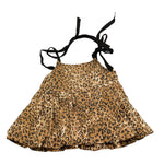 Mariuccia Top Tinta Unita con Fantasia Maculata per Bambina MMBSS21T2000 BEIGE MARIUCCIA 
