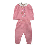 Marlu' Completo 2 Pezzi Maglia-Leggins per Neonata EP1119 ROSA MARLU' 