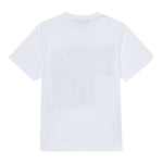 Dsquared2 T-Shirt Girocollo Tinta Unita con Stampa per Bambino 2DQ2801 BIANCO DSQUARED2 