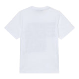 Dsquared2 T-Shirt Girocollo Tinta Unita con Stampa per Bambino 2DQ2801 BIANCO DSQUARED2 