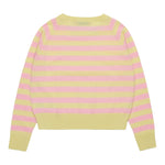Max Mara Maglia Girocollo Fantasia A Righe per Bambina MX0003 GIALLO MAX MARA 