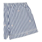 Max&Co. Short Tinta Unita con Fantasia A Righe per Bambina MX0121 BIANCO MAX&Co. 